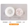 Molde de Silicona Rosa Austin DIY Difusor de Clip para Ventilación de Coche de Aromaterapia Piedra Difusora Decoración de Velas de Yeso Mesa