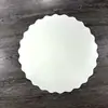 Base para bolo de papelão ondulado com 2 mm de espessura, base para bolo redondo de 8 polegadas para bolo de aniversário, caixa vazia