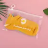 Bolsa com Zíper de Pintinho e Margarida de Alta Transparência, Bolsa Elástica para Embalagem de Joias, Bolsa para Armazenamento de Meias, Bolsa Autovedante com Aba de Puxar, Desconto em Estoque