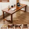 Mesa de Canto em L para Computador com Estante Integrada Estação de Trabalho para Apartamento Pequeno Canto do Quarto ao Lado da Cama Mesa de Estudo para Home Office