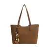 Bolsa Feminina de Alta Qualidade para o Dia a Dia Grande Capacidade Novo Estilo Outono 2026 Bolsa Feminina Simples Elegante Bolsa de Ombro Única Bolsa Tote da Moda