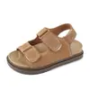 Sandalias para Niños 2026 Nuevas de Verano Zapatos de Playa de Suela Suave para Niños Zapatos Casuales con Velcro para Niñas Zapatos Birkenstock Comercio Exterior