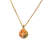Nuevos pendientes de verano exquisitos y de moda, de lujo ligero, versátiles, con flor de circonita de colores, para mujer, con un toque simple y sofisticado
