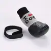 Zapatos para Perros Transfronterizos Zapatos para Perros Amor Zapatos Impermeables Antideslizantes Zapatos para Mascotas Zapatos para Perros Pequeños y Medianos Zapatos para Mascotas Venta al por Mayor