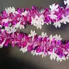 Tiras, Guirnaldas y Cintas de Plumas de Paloma Blanca de Colores para Decoraciones Festivas, Arreglos de Escena para Fiestas Navideñas y de Año Nuevo