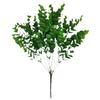 7 Galhos 35 Eucalipto 5 Camadas 6 Camadas Folhas de Dinheiro Grama de Milão Gipsofila Planta Artificial Flor Falsa Flor de Seda