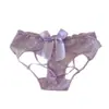 Ropa Interior de Encaje para Mujer 2026 Nuevo Lazo Francés Sexy Hueco Puro Deseo Bragas de Tiro Bajo para Chicas Venta al por Mayor