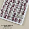 Rhinestones K9 de Alta Calidad en Forma de Huevo de Paloma Sin Base, Decoraciones Terminadas para Uñas, Brillantes Rhinestones de Lujo de Colores, Accesorios Portátiles para Uñas