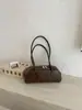 Bolso de hombro para mujer 2026 nuevo modelo, bolso Boston de bowling para dama, bolso de mano de hombro tipo baguette de alta gama, bolso de axila para mujer