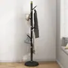 Cabideiro de ferro forjado para quarto, casa, sala de estar, cabeceira, cabideiro de chão, simples e grosso, cabide de bolsa de luxo leve