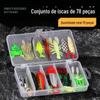 Conjunto de Iscas Luya para Pesca de Camada Completa de Nível Iniciante Weihe, Vários Equipamentos de Pesca com Isca, Equipamentos de Pesca Transfronteiriços