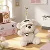 Lindo Colgante de Oso Perfumado Peluche Muñeca Encanto para Bolso Llavero de Dibujos Animados Juguete de Muñeca de Tela Premium