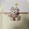 Chaveiro Lanyard Pingente Boneco de Pelúcia Urso Shirley Rose Duffy Fofo de Outono e Inverno Presente de Aniversário para Casal