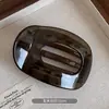 Presilha Curva de Abalone de Alta Qualidade para a Parte de Trás da Cabeça Feminina, Presilha Reta para Cabelo Que Não Machuca a Cabeça, Presilha Bico de Pato, Presilha de Cabelo Versátil para a Cabeça
