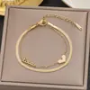 Pulsera Jin Huibai Color Oro 18k Europeo y Americano Acero de Titanio Libre de Níquel Simple para Mujer Combinación Perfecta Ins Moda Personalizada Joyería de Mano