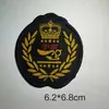 Roupa Personalizada com Logo de Medalha em Ponto Atrás Moldado, Etiqueta de Gola, Etiqueta de Tecido da Marca, Etiqueta Tecida Personalizada
