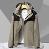 Ropa de Carga Fina de un Solo Trazo Mismo Estilo para Hombres y Mujeres Ropa de Carga Combinación de Colores Chaqueta de Hombre para Primavera y Otoño Chaqueta de Trabajo para Hombres y Mujeres