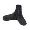 Zapatos de Baile de Caña Alta para Mujer Suela Blanda Antideslizantes para Adulto y Niño Lona Rojo Zapatos de Práctica Zapatos de Baile Ballet Jazz