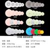 Cubiertas para Horno de Microondas Específicas para Cocina Cuidadosamente Seleccionadas, Cubiertas Selladas Redondas Grandes de Silicona de Grado Alimenticio para Conservación en Colores Sólidos