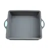 Molde cuadrado de silicona para pastel transfronterizo en stock, tamaño pequeño, molde para pan tostado, molde redondo de 6 pulgadas, herramientas para hornear resistentes a altas temperaturas