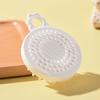 Cepillo de masaje de cabeza de silicona para el hogar, peine para champú, cepillo suave para limpiar el cuero cabelludo, pinza para el cabello, cepillo de champú de silicona