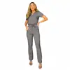 Ropa de Trabajo de Verano para Mujer de Manga Corta y Pantalón Recto Transfronteriza Ropa para Hospitales Clínicas Dentales Ropa de Enfermera Ropa para Lavar a Mano