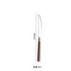 Acero inoxidable 304 mango de madera de nogal cuchara para cocinar pala hogar restaurante cocina gadget cuchara para sopa de olla caliente cuchillo pala para pastel