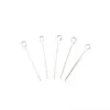 Suministro directo de fábrica T-pin galvanizado accesorios hechos a mano DIY nueve-pin material de cuentas pulsera pendientes Accesorios Al por mayor