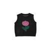 Chaleco Suéter de Primavera y Otoño para Niña Wurib Estampado Digital Bordado Bebé Lindo Top con Cuello de Muñeca