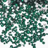 Venta Caliente Transfronteriza 1440 Piezas de Decoraciones para Uñas, Tamaños Mixtos en Bolsas, Vidrio de Cristal DIY Brillantes Coloridos de Fondo Plano