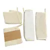 Toalla cuadrada exfoliante para rostro de fibra de bambú/Toalla de baño de algodón y lino red de burbujas de jabón toalla de baño/Toalla desmaquillante de sisal flor de ducha