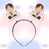 Shen Changmin primavera headband headband acessórios para cabelo concerto periférico suporte imagem mesmo estilo periférico