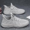 Zapatos de protección laboral de moda para hombre, primavera y verano, nuevos, transpirables, con superficie de malla, zapatillas tejidas, resistentes al desgaste, antideslizantes, informales.