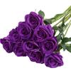 Flor Artificial Rosa Individual Hogar Boda Día de San Valentín Regalo Rosa Transfronteriza Flor Artificial Rosa Venta al por Mayor