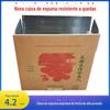 Embalagem de 5kg Lichia Uva Kiwi Folha de Alumínio Expresso Espuma Caixa Conservadora para Legumes e Frutas Frescas