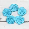 Fita de Poliéster de 5cm com Broche de Fivela Borboleta Plana Rosa Decoração de Noite de Formatura Acessórios para Terno Masculino Flor