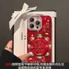 Soporte de Pie Dios de la Fortuna Adecuado para Apple 17 Año del Caballo Funda para Teléfono iPhone 15 Pro Max Modelo Nuevo 16 Sensación de Gama Alta 14