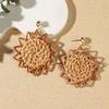 Estrella de Mar Sal Marina Pendientes Estrella de Mar Personalidad Exagerada Pendientes Estilo Vacacional para Mujer Verano Diseño Sensorial de Viaje Junto al Mar Pendientes