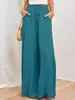 Pantalones de Moda Casuales Populares Holgados de Pierna Ancha para Mujer Primavera y Verano Europeos y Americanos 2025 Aliexpress Amazon