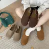 Zapatos planos retro sin cordones para mujer, nuevos zapatos de otoño 2026 de cobertura total estilo Birkenstock para mujer, mocasines para dama con suela blanda