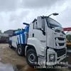 Exportado para a Rússia Isuzu 8*4 Dianteiro Quatro Traseiro Oito 25-30 Ton Guindaste Plataforma Veículo de Resgate Grande Separado