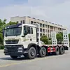 Suministro Directo de Fábrica de Transportadores de Plataforma Plana Sinotruk Howo Tx Cuatro Ejes Delanteros y Ocho Traseros Precio 380 Remolque para Excavadora Se Puede Dividir en Cuotas