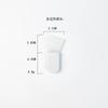 Mini Brocha de Silicona para Molde Facial Brocha de Barro Belleza Mango Corto Untar Facial Portátil Herramienta de Belleza Cabeza Suave Paquete Individual