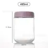 Frasco de Vidrio Sellado de Amazon Botella para Snacks Frutos Secos Café Contenedor de Almacenamiento Taza para Yogur Nocturno Frasco de Almacenamiento