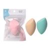 Huevo de maquillaje para belleza LMLTOP apto para la piel forma de calabaza corte oblicuo gota de agua borla para polvos uso dual seco y húmedo borla para polvos de maquillaje A79972 estrictamente seleccionado