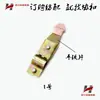 Maquinaria Textil Partes de Dobladora-Retorcedora de Fibra Corta Con Barra de Carrera de 13 mm Guía de Carrera Cabeza de Conejo Base de Óxido de Aluminio Juego Completo