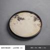 Bandeja de té de burbujas secas de bambú, mesa de té de moda nacional, pequeña tetera con soporte para el hogar, juego de té Kung Fu retro, bandeja para tetera, pabellón de orquídeas, secuencia de sombra de bambú