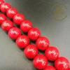 3~14mm Fio Preto Turquesa Azul Contas Redondas Fio Branco Turquesa Preto Fio de Ferro Pinheiro Vermelho Contas Soltas Contas para Joias DIY