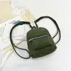 Mochila Pequeña Nueva de Pana Estilo Coreano Bolsa de Compras Casual para Estudiantes Mini Mochila Versátil de Moda para Mujer