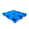 Bandeja Moldeada por Soplado de Nueve Patas 1412150 Venta Directa de Fábrica Almacén Rotación Material Nuevo Universal para Montacargas Logística Paleta de Plástico